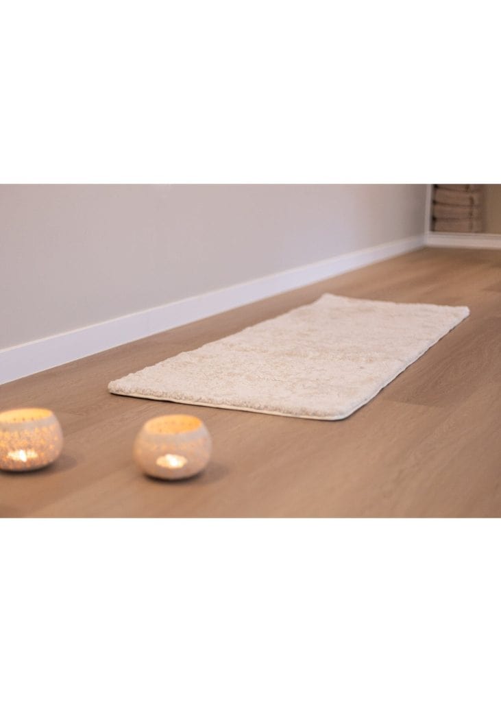 Yogamatte aus Schaffell