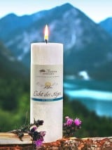 Allgäuer Duftkerze Licht der Alpen die Sanfte