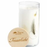 Allgäuer Heilkräuterkerze Trauerlicht Feder