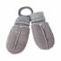 Babyhandschuhe grau