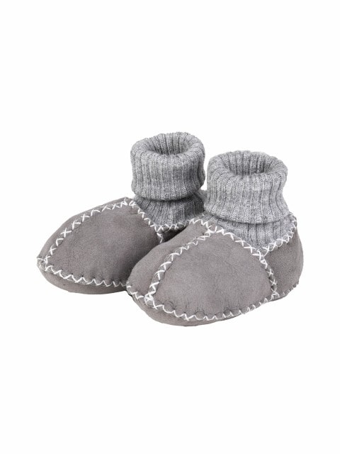 Babyschuhe grau Babyschuhe grau