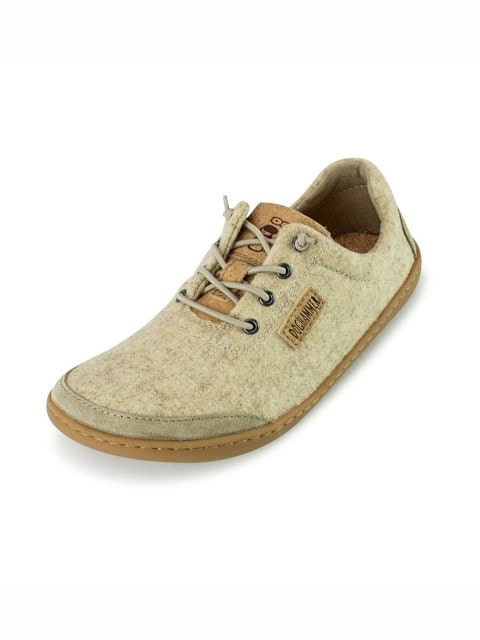 Barfußschuh aus Wolle Terrar Wool von vorne Barfußschuh aus Wolle Terrar Wool von vorne