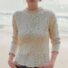 Damenpullover aus Baumwolle und Leinen