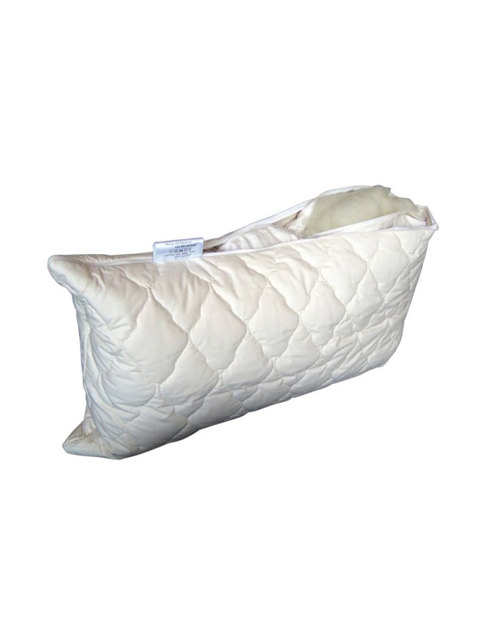 Kissen mit Füllung aus Schafwolle Kissen mit Füllung aus Schafwolle