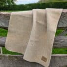 Kuscheldecke aus Wolle klein