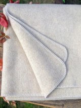 Kuscheldecke aus Wolle