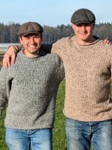 Herrenpullover aus Wolle Gruppenbild
