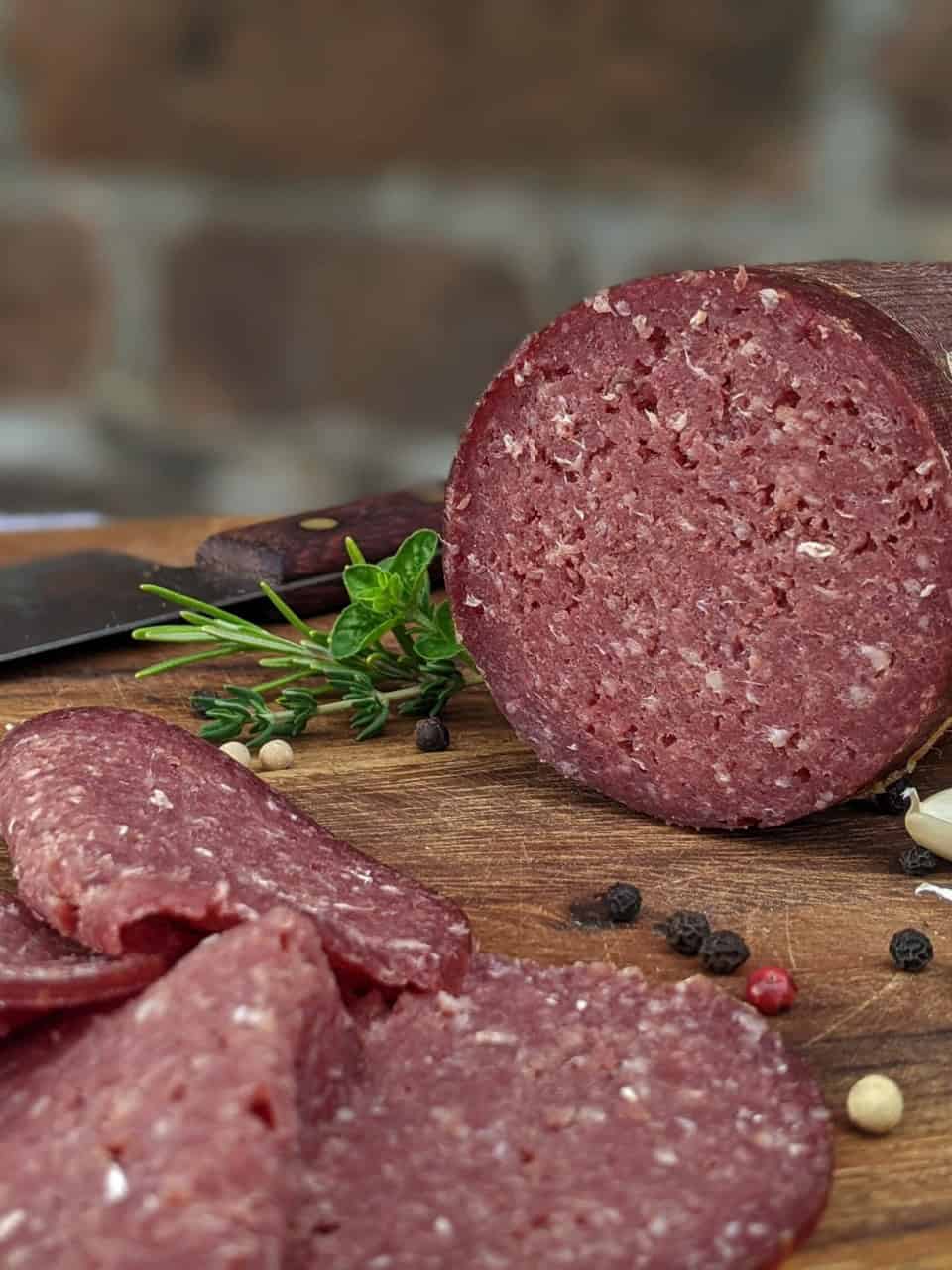 Salami vom Schaf klassisch Salami vom Schaf klassisch