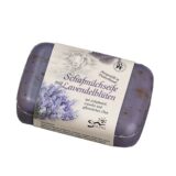 Saling Schafmilchseife eckig mit Lanolin Lavendel