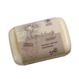 Saling Schafmilchseife eckig mit Lanolin Natur