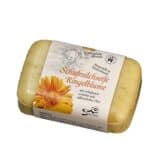 Saling Schafmilchseife eckig mit Lanolin Ringelblume