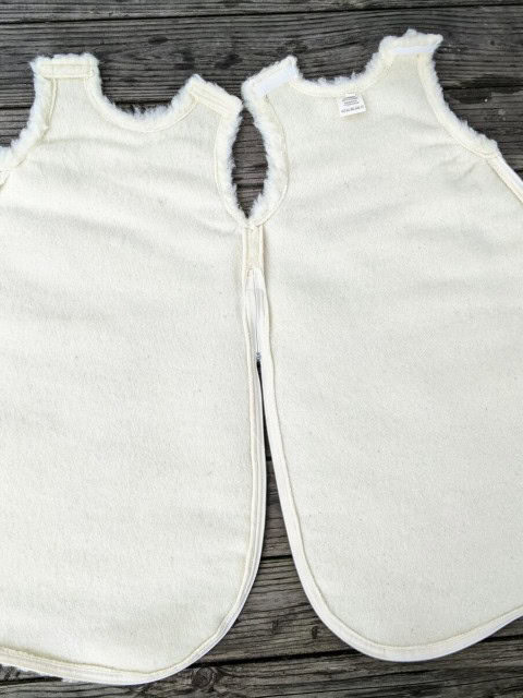 Babyschlafsack Bambini aus Wolle Innenseite Babyschlafsack Bambini aus Wolle Innenseite