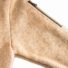 Stehkragenjacke Natur aus Wolle Ärmeltasche