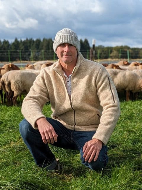 Stehkragenjacke Natur aus Wolle Stehkragenjacke Natur aus Wolle