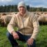 Stehkragenjacke Natur aus Wolle