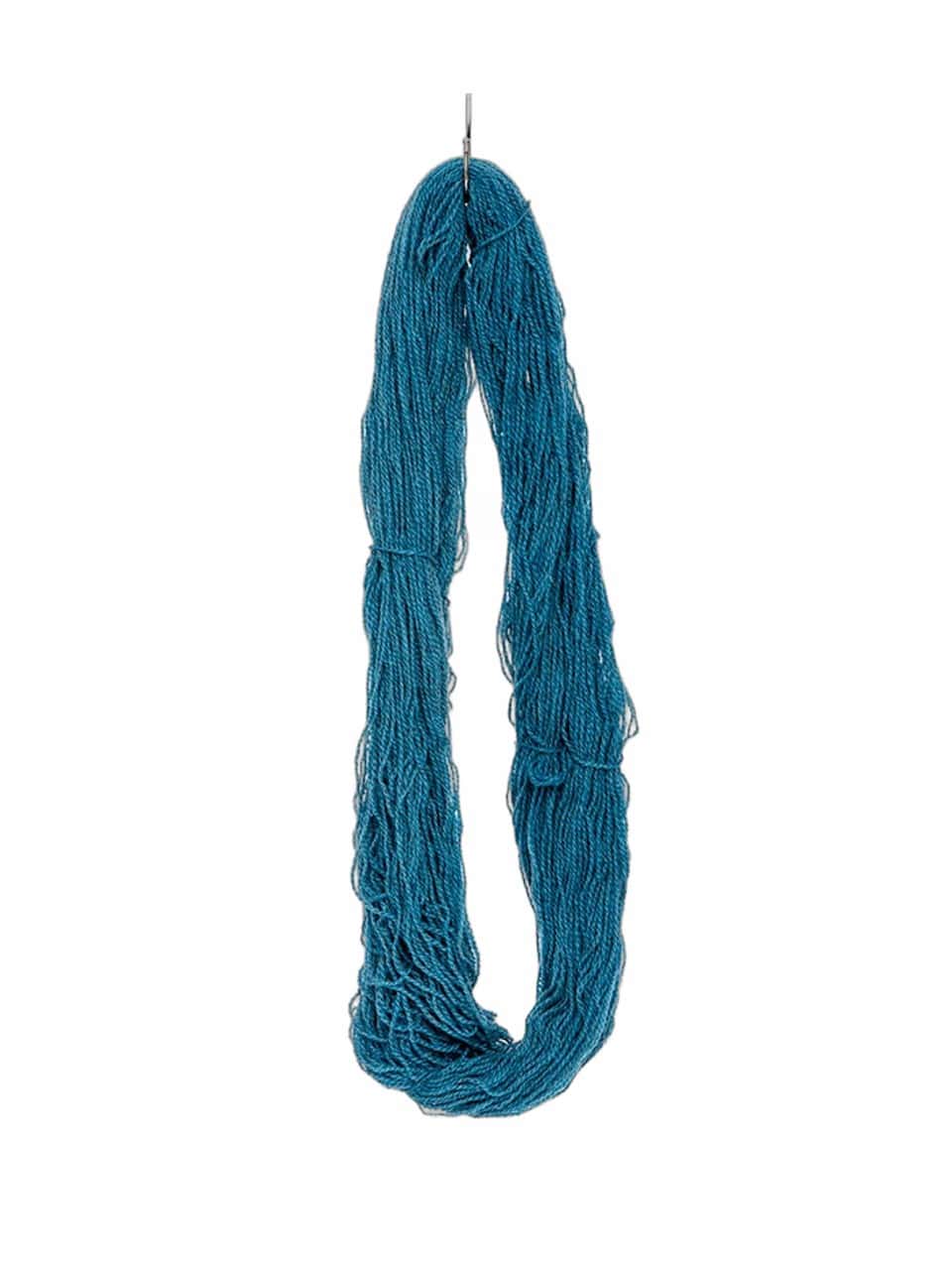 Strickwolle Häkelwolle 2-fach gezwirnt mittelblau Strickwolle Häkelwolle 2-fach gezwirnt mittelblau