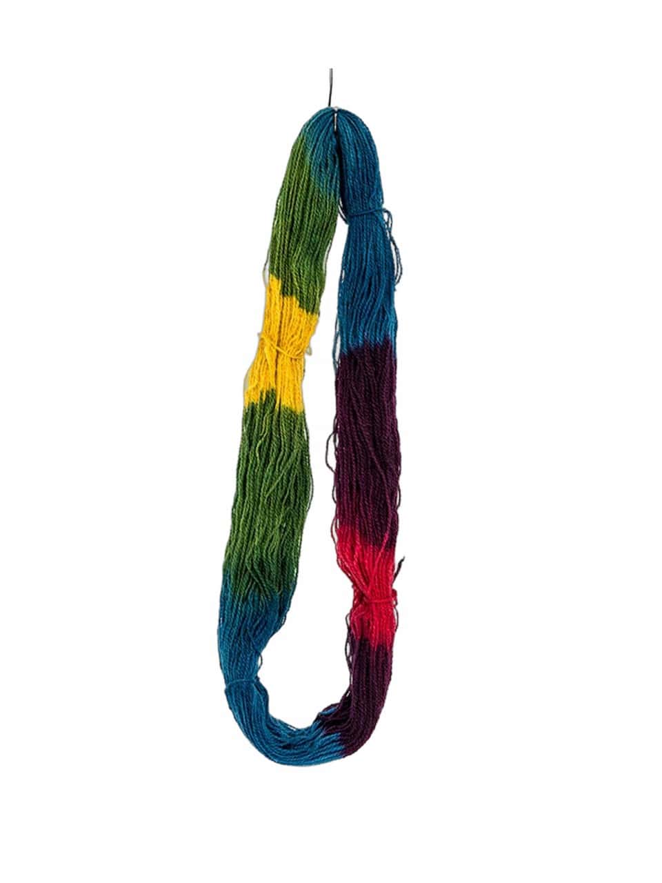 Strickwolle Häkelwolle 2-fach gezwirnt Regenbogenfarben Strickwolle Häkelwolle 2-fach gezwirnt Regenbogenfarben