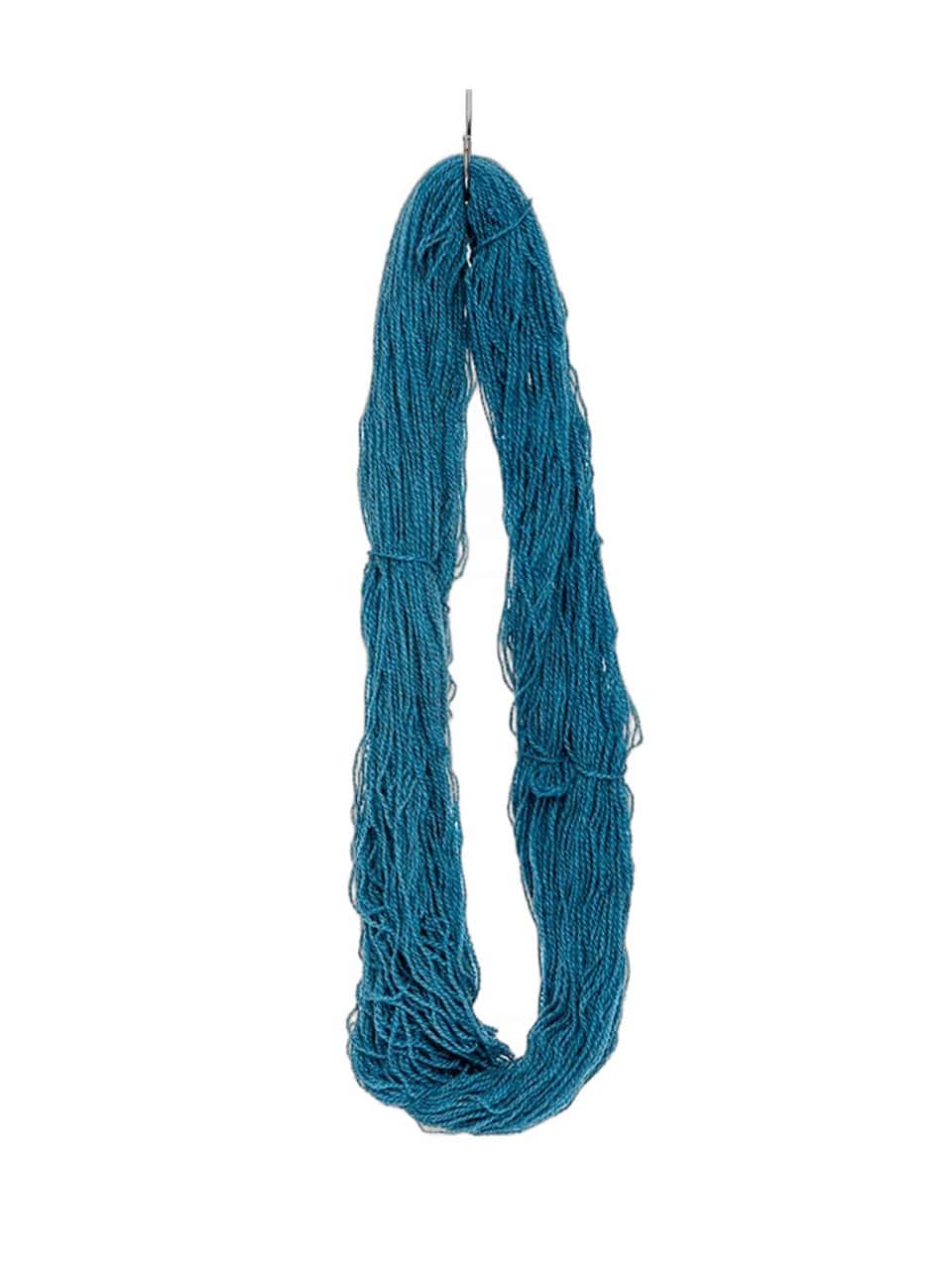 Strickwolle Häkelwolle 3-fach gezwirnt mittelblau Strickwolle Häkelwolle 3-fach gezwirnt mittelblau