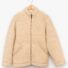 Teddyjacke aus Wollflor von Vorne