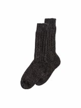 Warme Wollsocken anthrazit