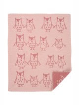 Babydecke Klippan hand in hand rosa