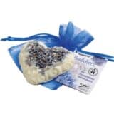 Badeherz Lavendel mit Schafmilch