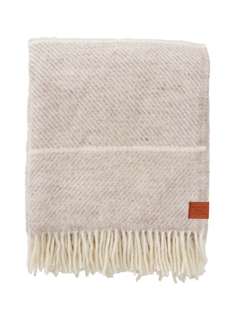 Wolldecke frank von Klippan beige Wolldecke frank von Klippan beige