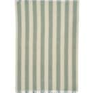 Wolldecke Gotland vertical stripe von Klippan grün