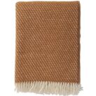 Wolldecke Velvet von Klippan braun