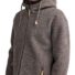 Wolljacke mit Kapuze Ivanhoe Herren hellbraun