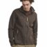 Wolljacke mit Stehkragen Ivanhoe Herren braun