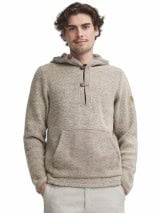 Wollpullover Anorak Ivanhoe natur